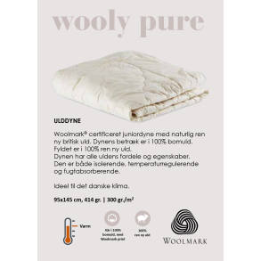 Wooly Pure Topper 180X200